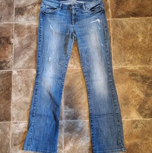 Guess Mid Rise Boot Cut Jeans Size 31